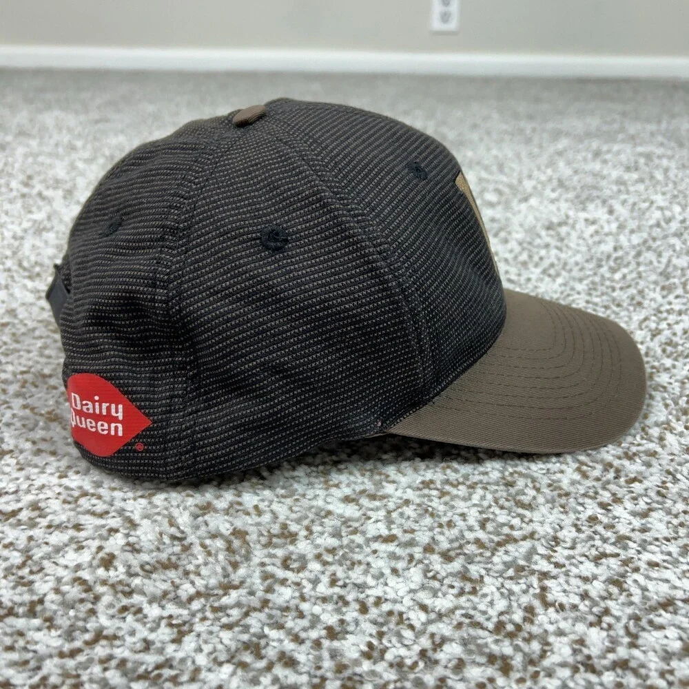 Vintage Minnesota Twins Hat Cap‎ Strap Back Brown Black Mens 90s MLB Baseball